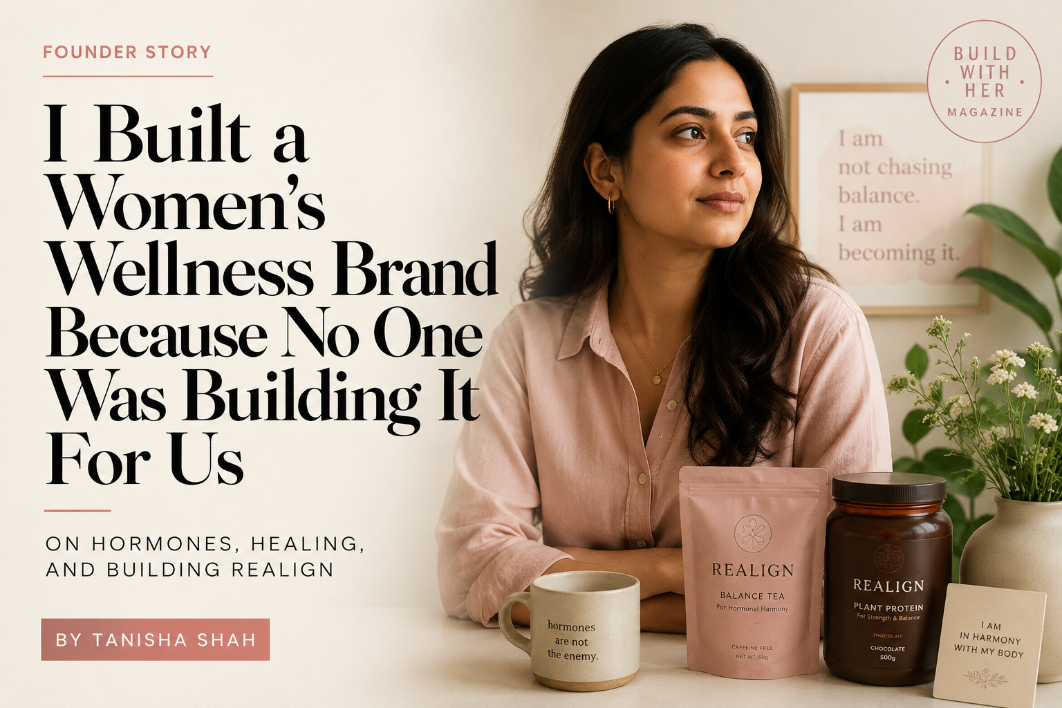 I Built a Women's Wellness Brand Because No One Was Building It For Us