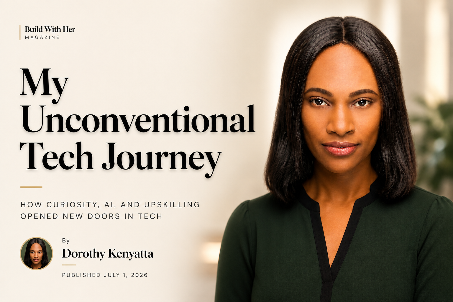 My Unconventional Tech Journey