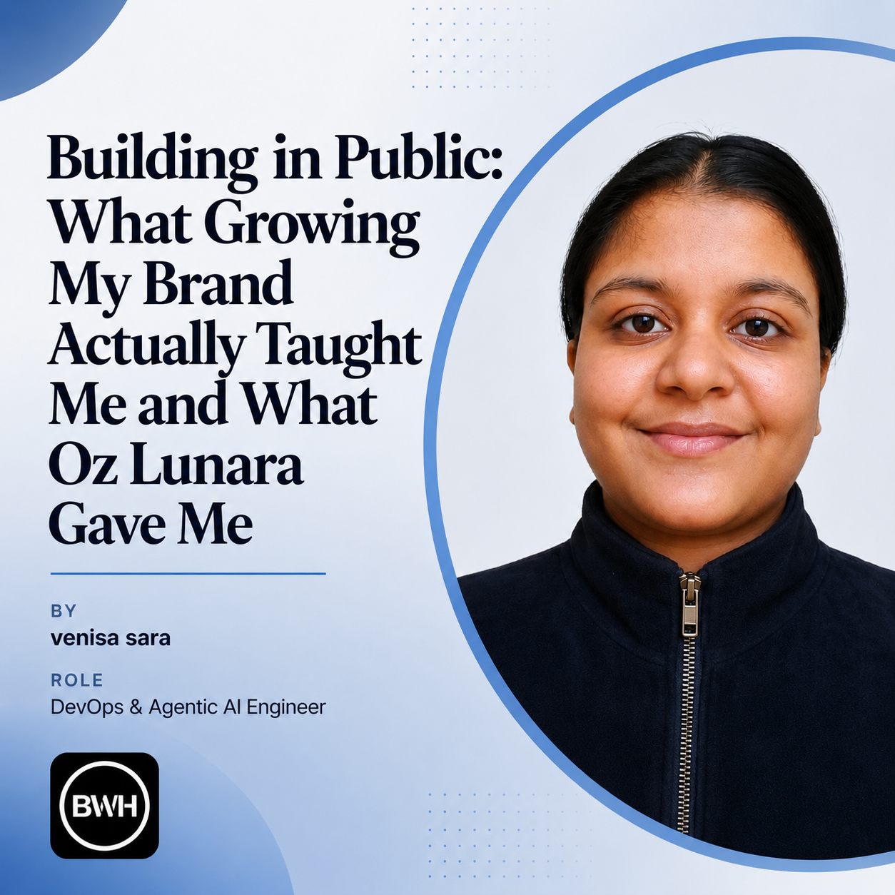 Building in Public: What Growing My Brand Actually Taught Me and What Oz Lunara Gave Me