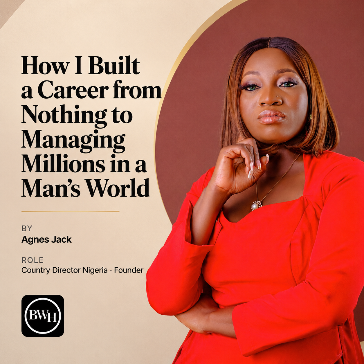 How I Built a Career from Nothing to Managing Millions in a Man’s World