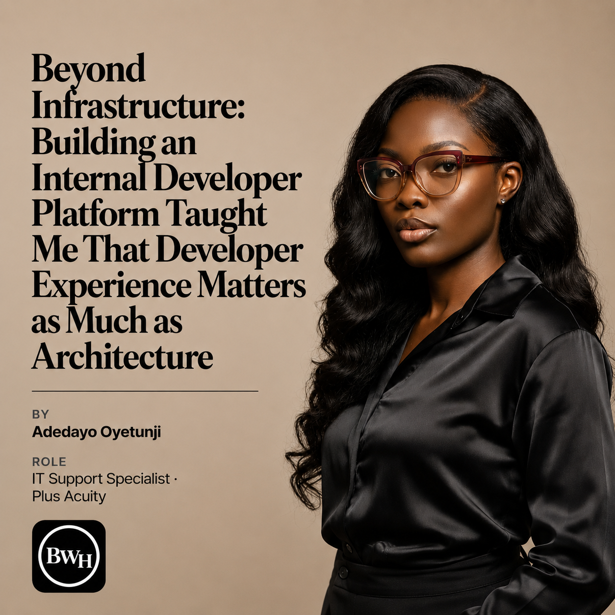 Beyond Infrastructure: Building an Internal Developer Platform Taught Me That Developer Experience Matters as Much as Architecture