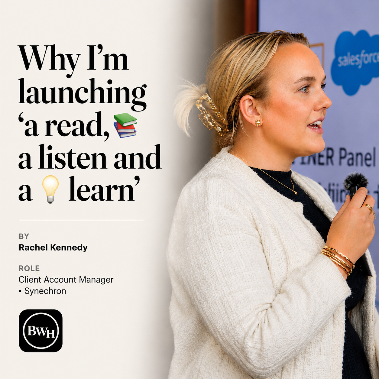 Why I’m launching ‘📚 a read, 🧏♀️ a listen and a 💡 learn’