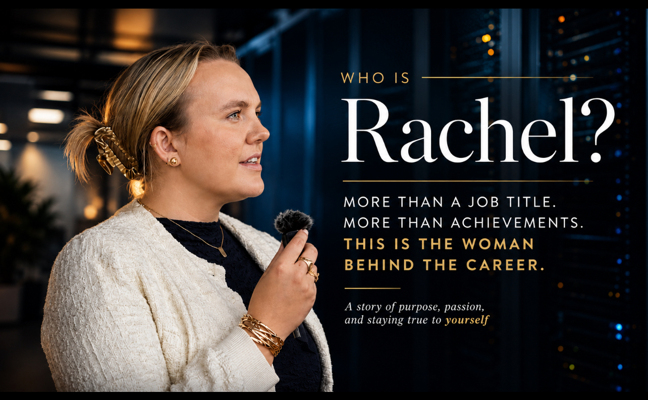 Who Is Rachel? More than a job title, more than achievements — this is the woman behind the career.