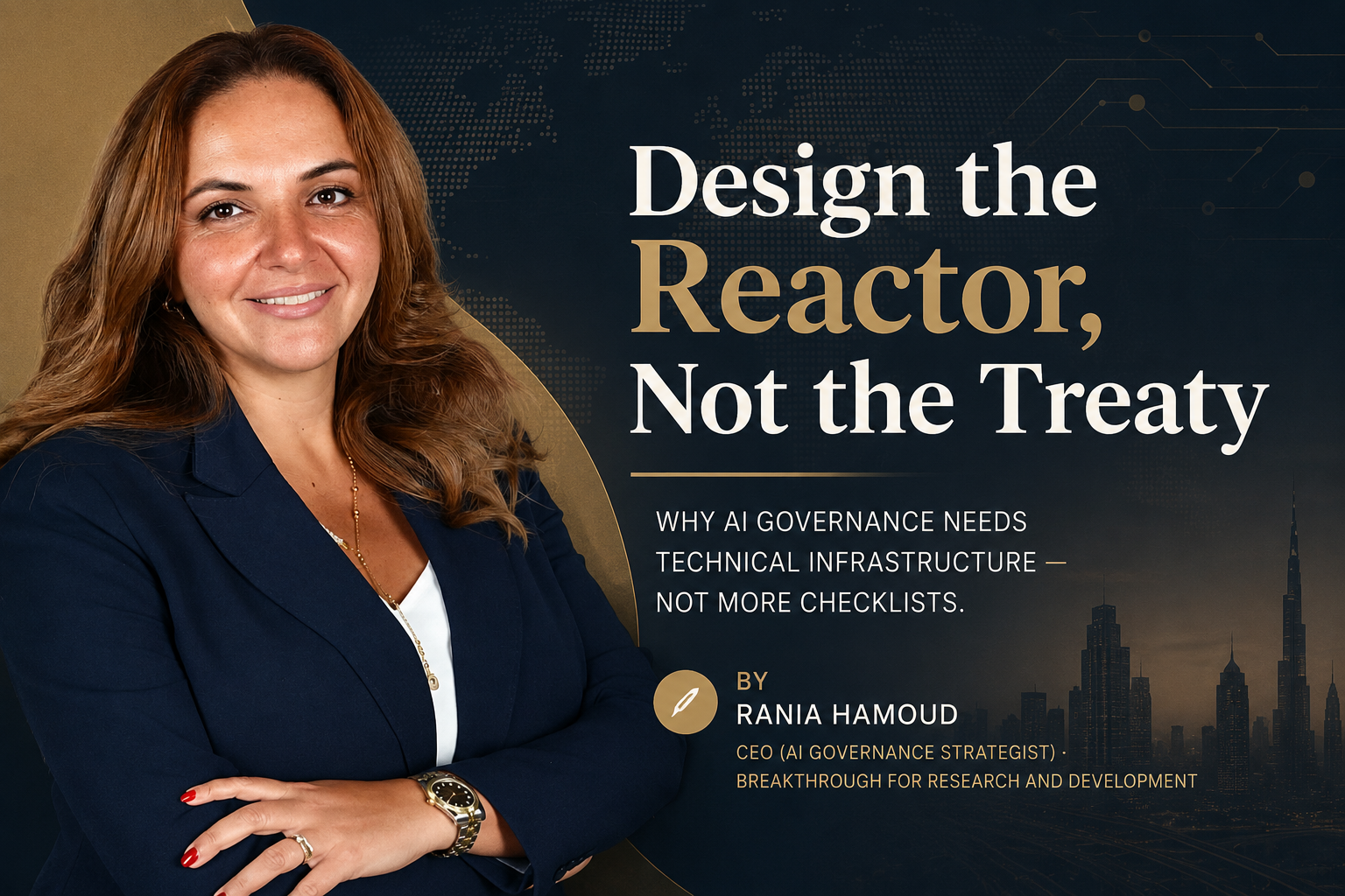 Design the Reactor , Not the Treaty 