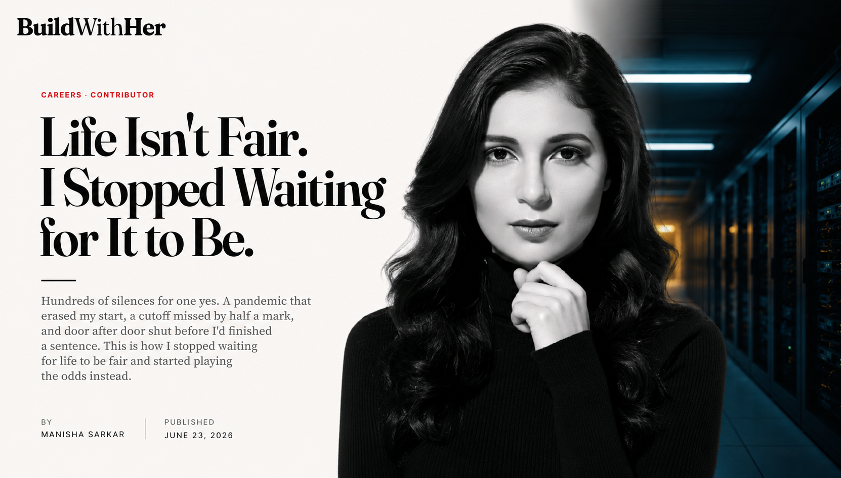 Life Isn't Fair. I Stopped Waiting for It to Be.