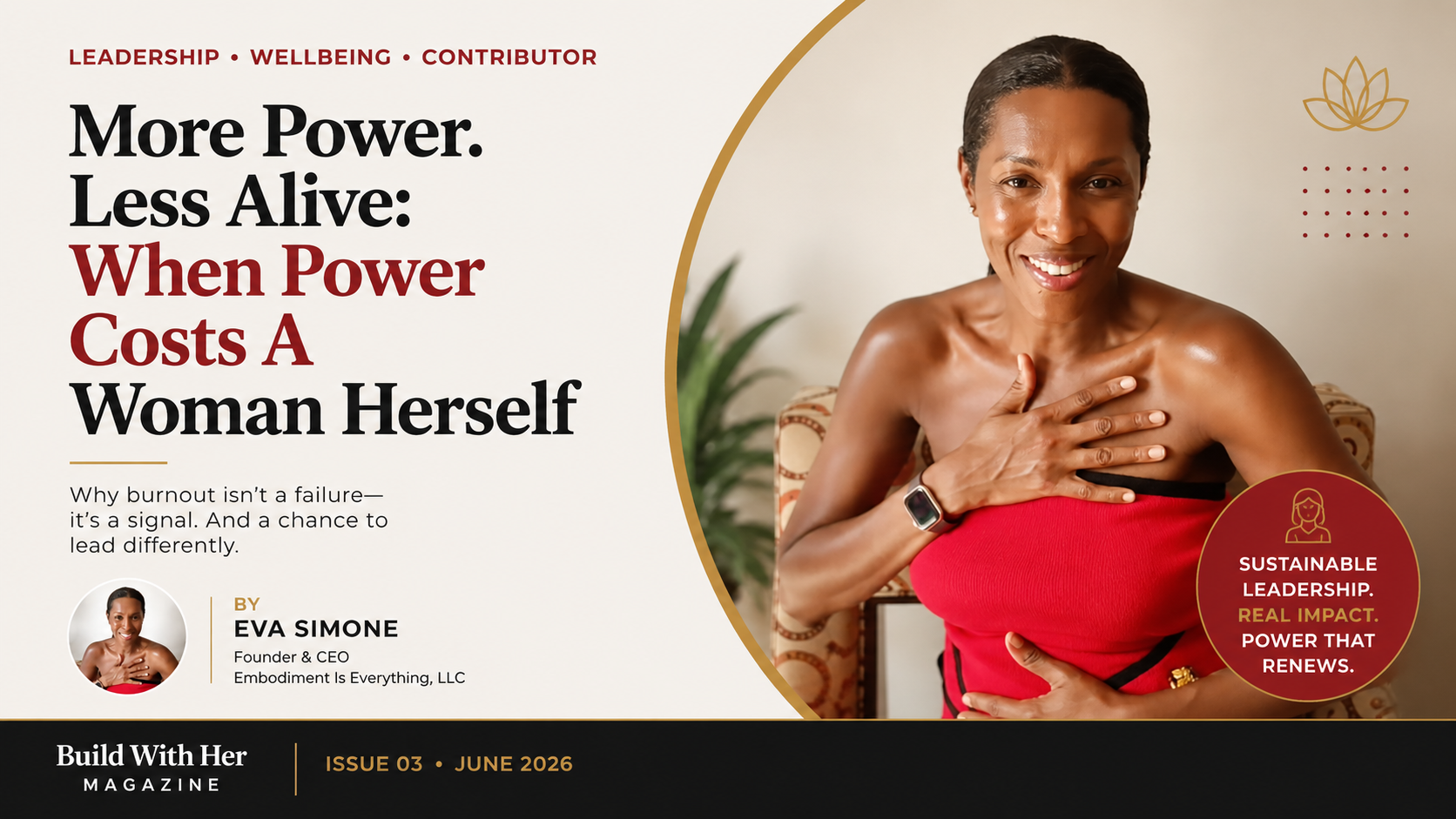 More Power. Less Alive: When Power Costs A Woman Herself