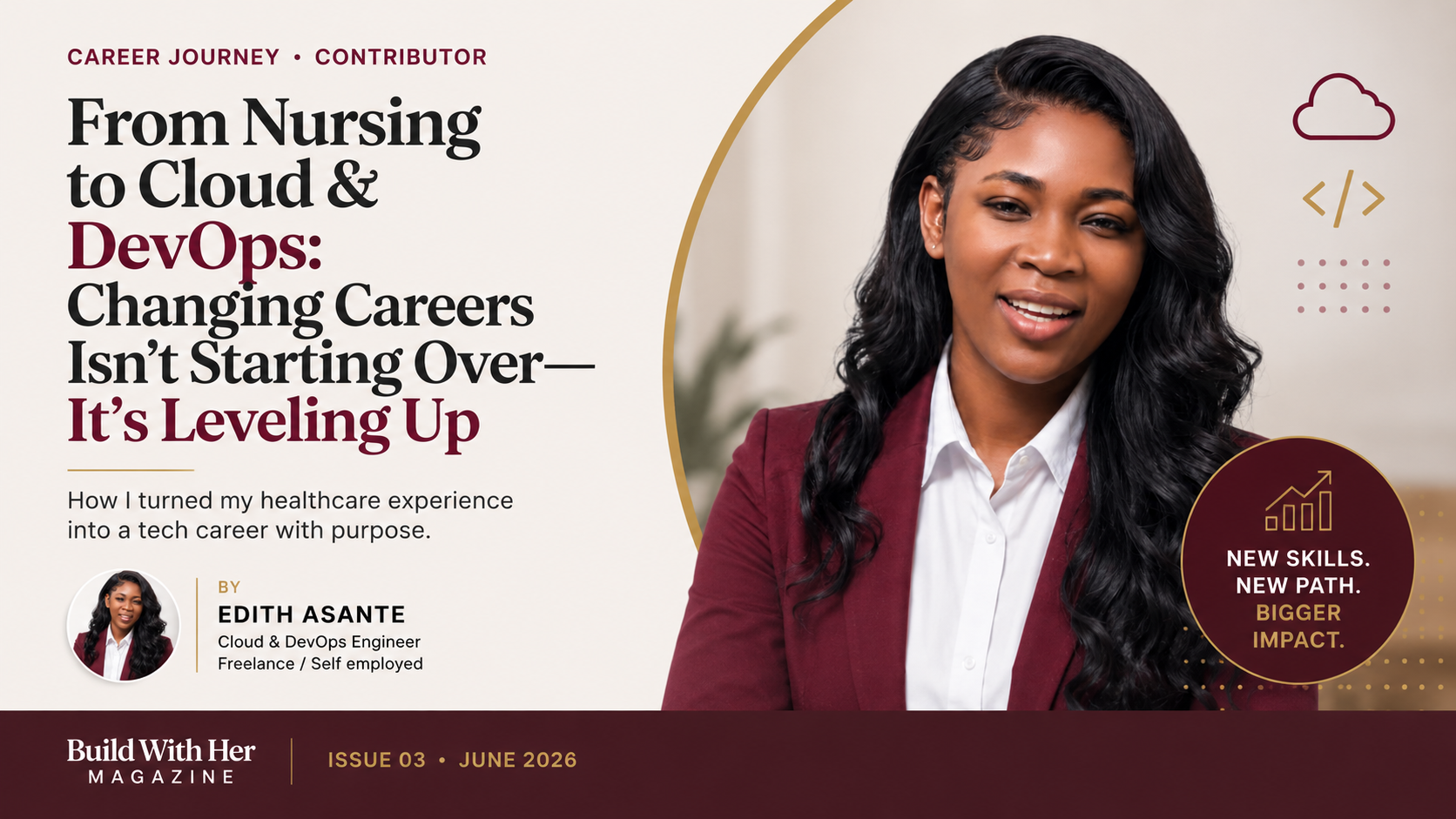 From Nursing to Cloud & DevOps: Changing Careers Isn’t Starting Over—It’s Leveling Up